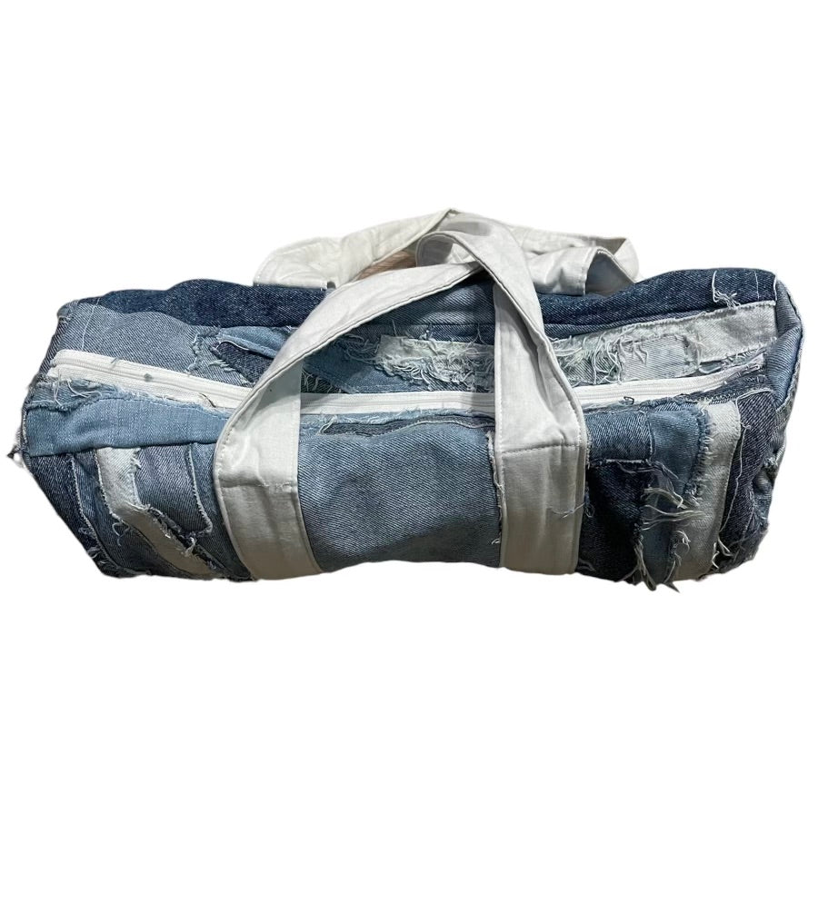 Denim Duffel Busy Bag