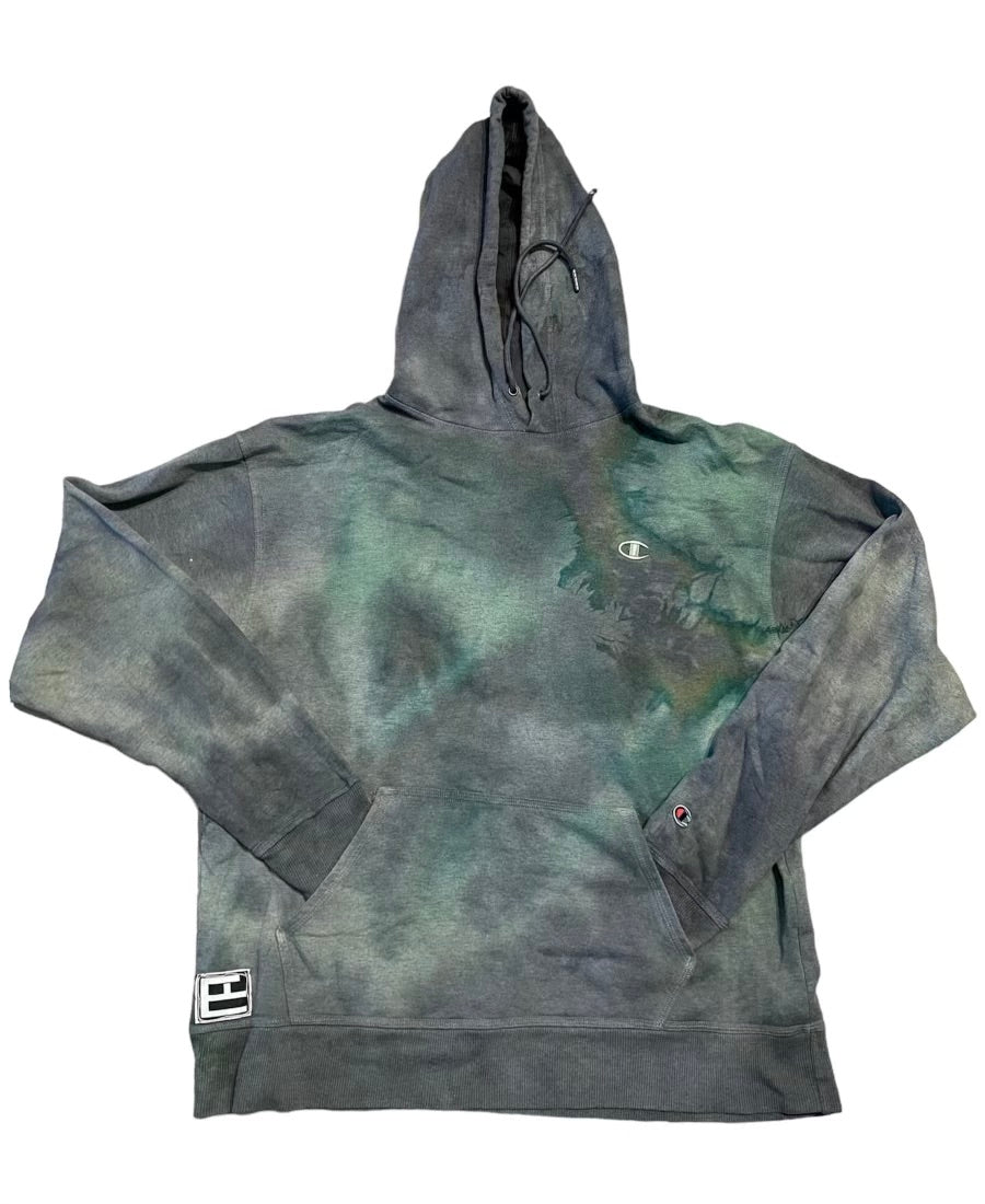Acid Spill Champion Hoodie - L