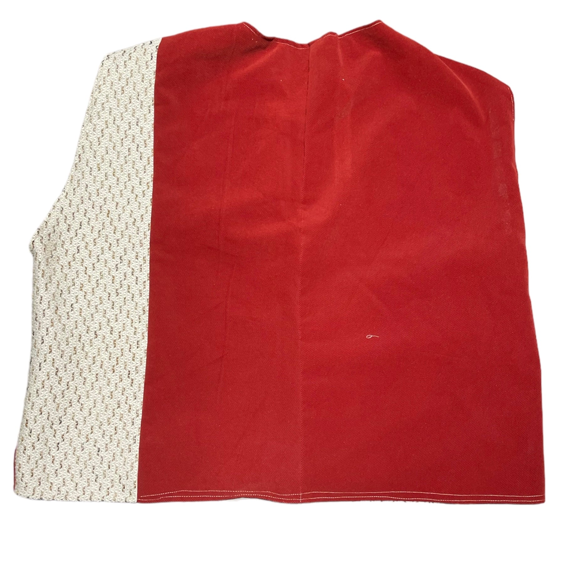 Red Velvet Vest - XL