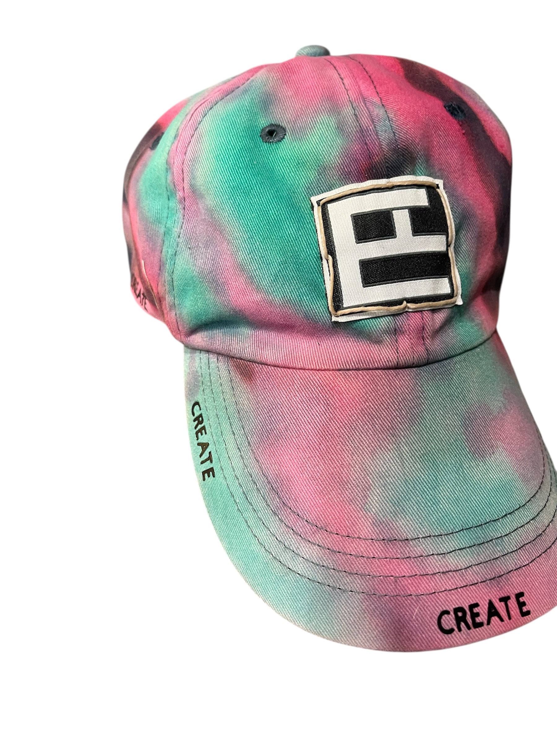 "Water Ice" Tie-Dye Hat (1 of 1)