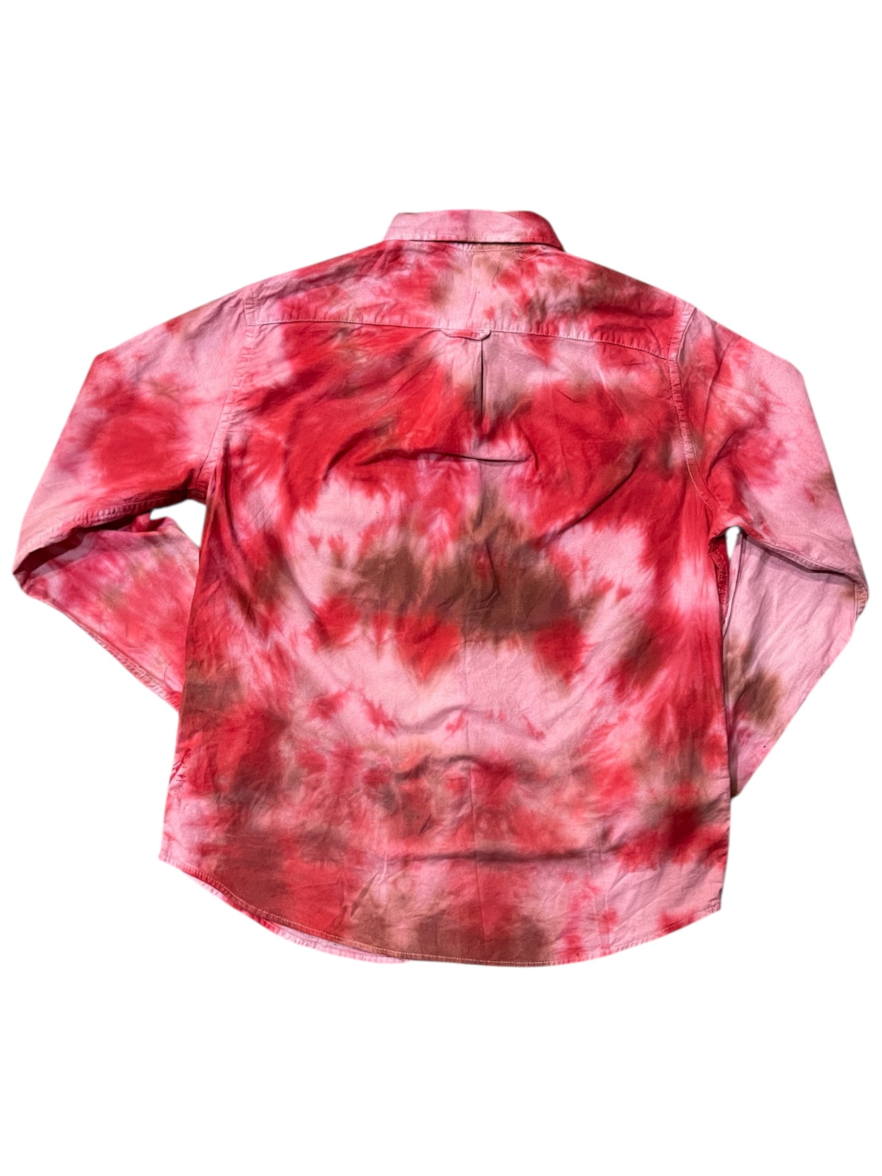 "Fireworks Through the Window" Button-Up