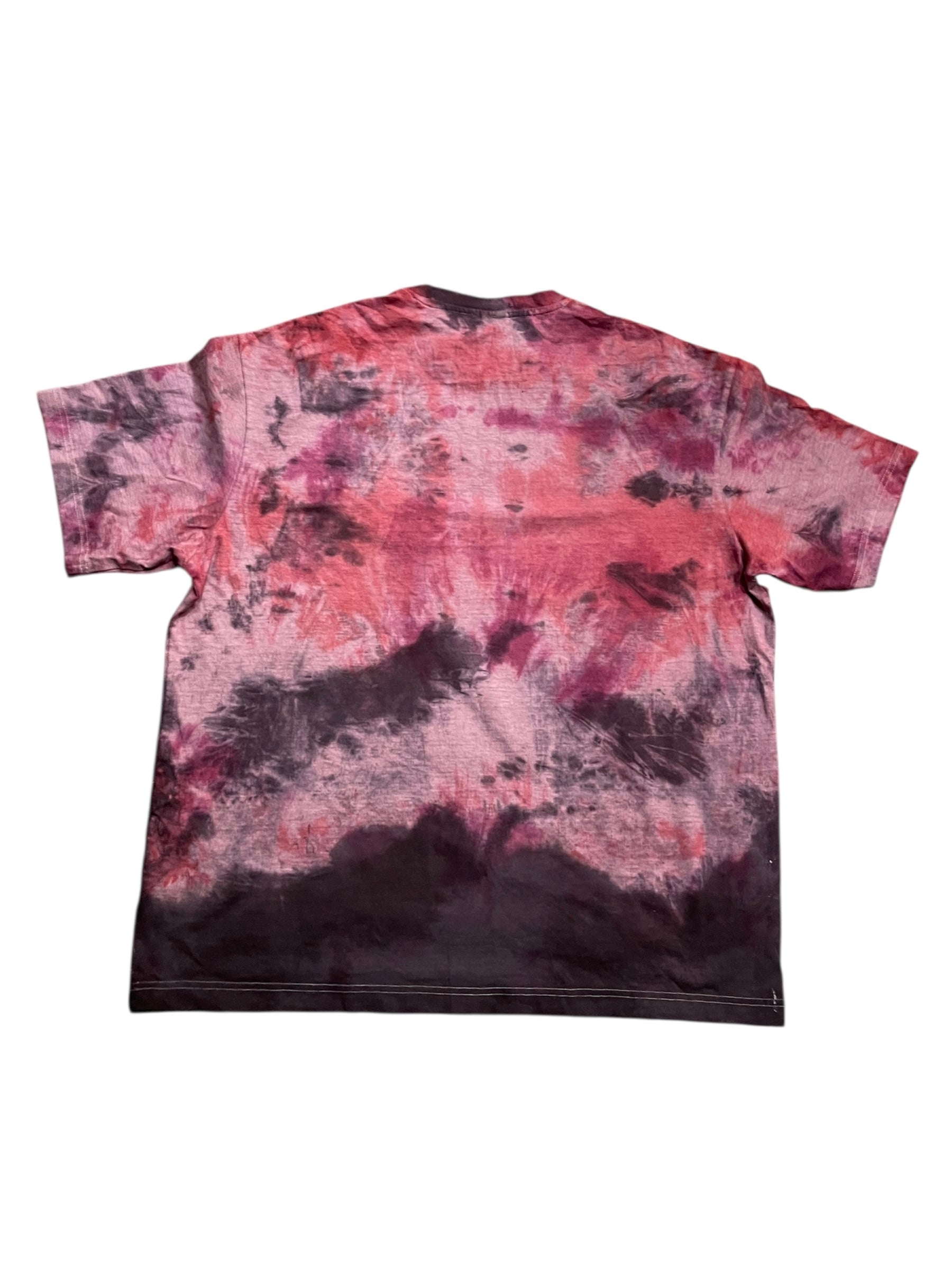 "Smokey House" Stamp Tie-Dye Tee