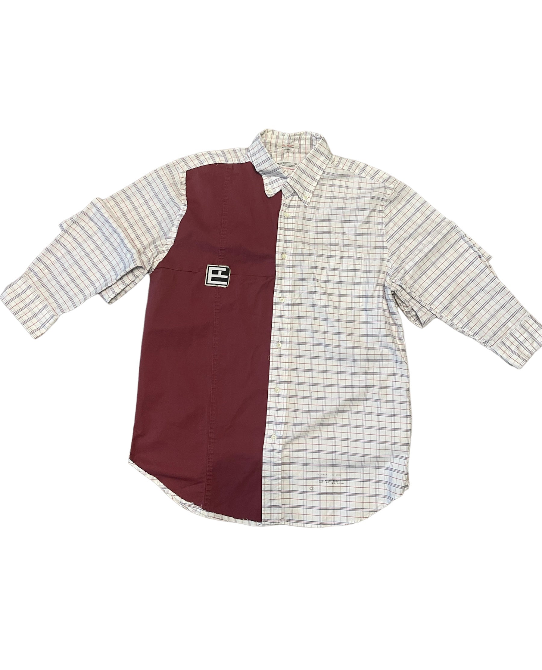 Wine Stain Button Up - L