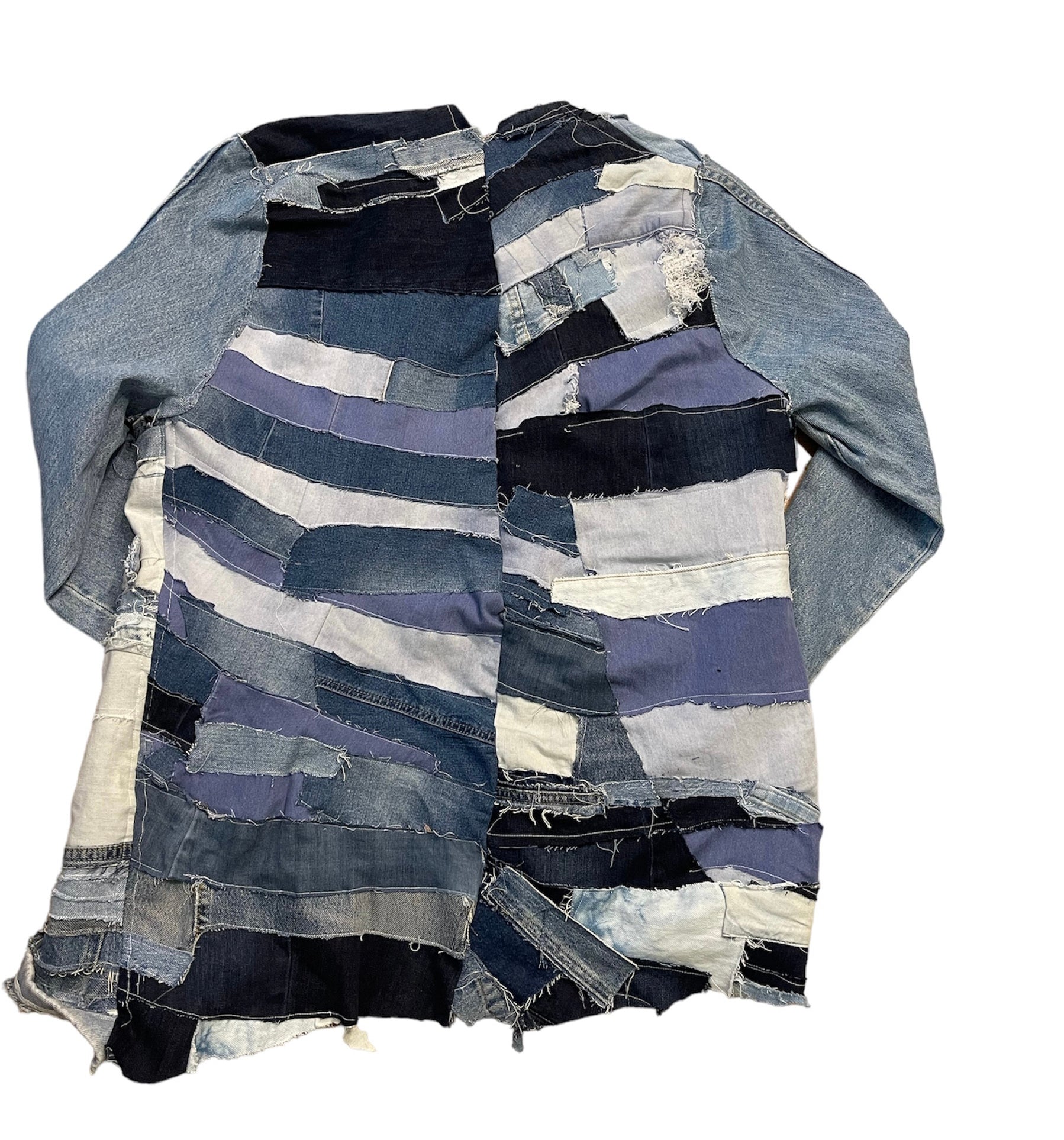 Denim River Kimono Jacket - L
