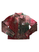 "Free the People" Tie-Dye Jean Jacket