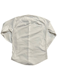 Collarless Button-Up with Reworked Panel