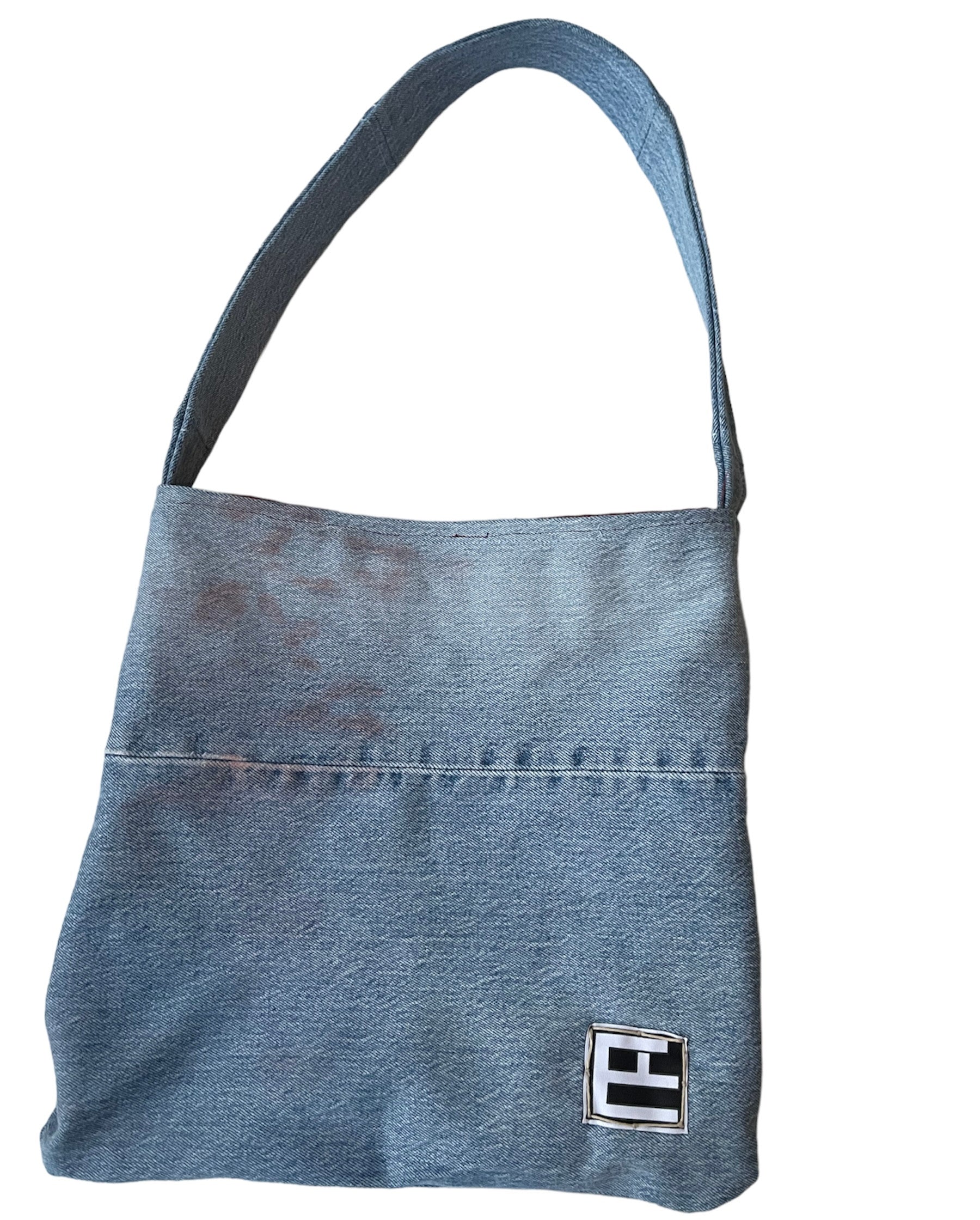 Blue Denim Busy Bag